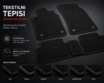 Tekstilni tepisi šivani po mjeri vozila (set 4 komada) - Slika 3